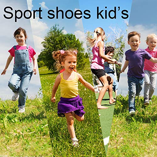 Gaatpot Sandalias Deportivas para Unisex niños Aire Libre Deporte Zapatillas de Senderismo Sandalias con Punta Cerrada Zapatos Negro 33/33.5EU=33CN