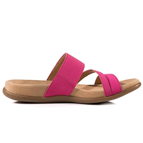 Gabor 43-702 Zuecos de Piel para Mujer, Talla:41 EU, Color:Rosa