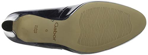 Gabor Shoes Gabor Fashion, Zapatos de Tacón Mujer, Azul (Marine 76), 37 EU