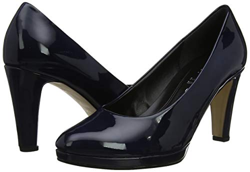 Gabor Shoes Gabor Fashion, Zapatos de Tacón Mujer, Azul (Marine 76), 37 EU