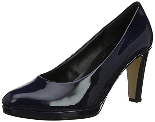 Gabor Shoes Gabor Fashion, Zapatos de Tacón Mujer, Azul (Marine 76), 37 EU