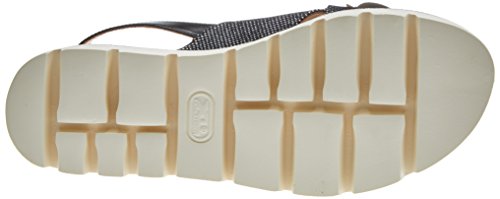 Gadea 41003, Sandalias con Punta Abierta para Mujer, Multicolor (Murano Negro/Soft Negro Negro), 38 EU