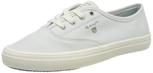 GANT FOOTWEAR New Haven, Zapatillas para Mujer, Blanco (Bright White G290), 39 EU