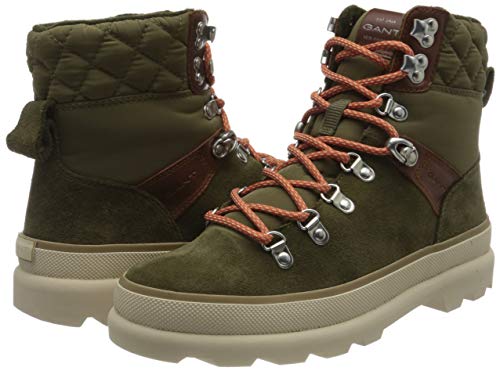 GANT Kaari, Botas de Moda Mujer, Verde Oscuro, 40 EU