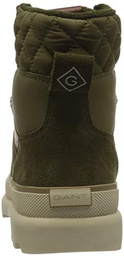 GANT Kaari, Botas de Moda Mujer, Verde Oscuro, 40 EU