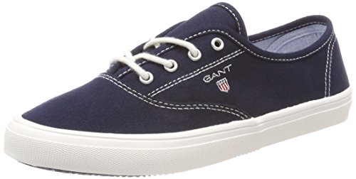GANT New Haven, Zapatillas para Mujer, Azul Marino, 39 EU