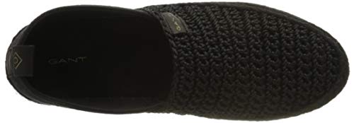 Gant Raffiaville, Mocasines para Mujer, Negro (Black G00), 38 EU