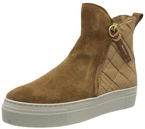 GANT Vanna, Botas de Moda Mujer, Caqui cálido, 39 EU