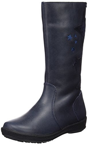 Garvalín 161622 - Zapatillas altas Niñas, Azul - Bleu(B/Azul Marino), 28