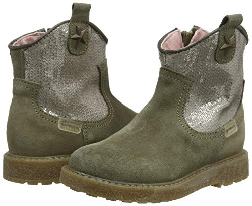 Garvalín 191636, Botines Mujer, Verde (Kaki (Serraje) B), 38 EU