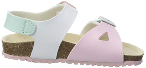 Garvalín Fabia, Sandalias con Punta Abierta Niñas, Multicolor (Multicolor/Mat/Paprika), 22 EU