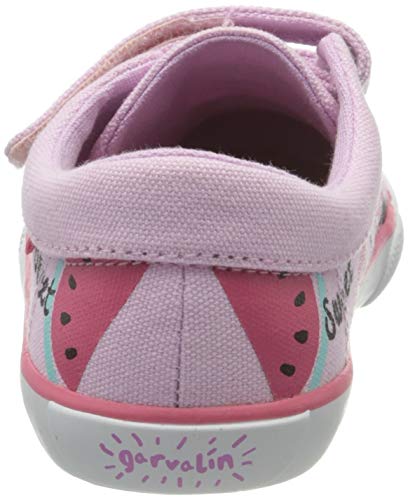 Garvalín Gina, Zapatillas para Niñas, Rosa (Rosa Y Sandias/Pique Y Estampado/Paprika), 29 EU