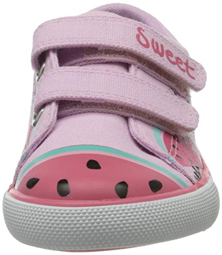 Garvalín Gina, Zapatillas para Niñas, Rosa (Rosa Y Sandias/Pique Y Estampado/Paprika), 29 EU
