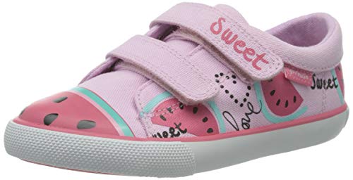 Garvalín Gina, Zapatillas para Niñas, Rosa (Rosa Y Sandias/Pique Y Estampado/Paprika), 29 EU