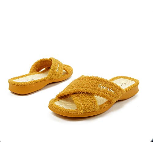 GARZON - Zapatilla CASA 2550-TGRC para: Mujer Color: Amarillo Talla: 36