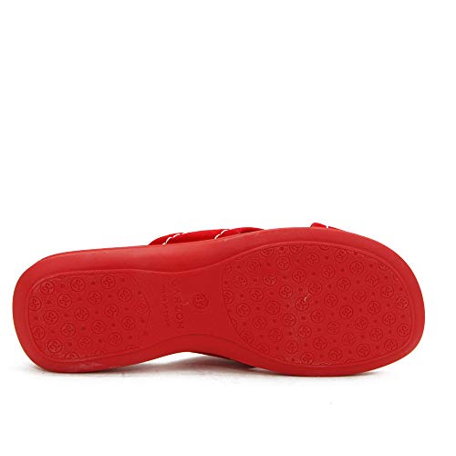 GARZON - Zapatilla CASA 2550-V para: Mujer Color: Rojo Talla: 37