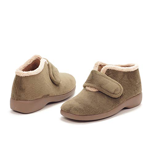 GARZON - Zapatilla CASA 3895-TAU para: Mujer Color: Taupe Talla: 37