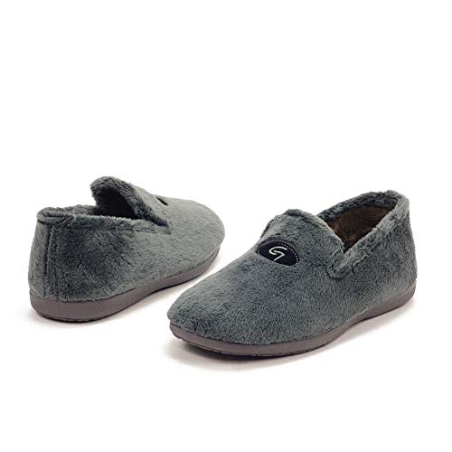 GARZON - Zapatilla CASA 6501-GRS para: Hombre Color: Gris Talla: 41