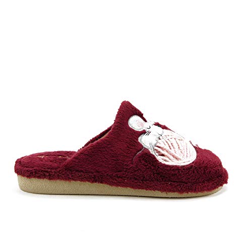 GARZON - Zapatilla CASA P231.275 para: Mujer Color: Burdeos Talla: 37