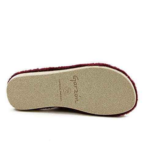 GARZON - Zapatilla CASA P231.275 para: Mujer Color: Burdeos Talla: 38