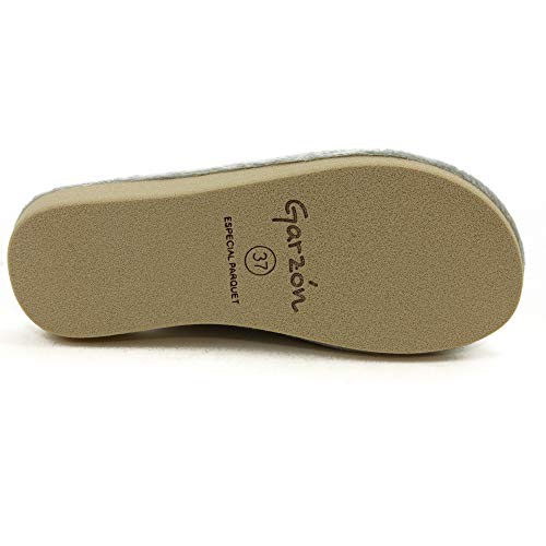 GARZON - Zapatilla CASA P253.247 para: Mujer Color: Gris Talla: 38