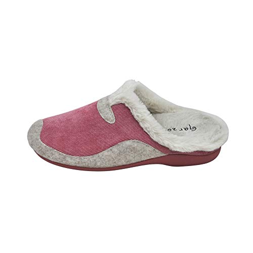 Garzon - Zapatilla CASA para: Mujer 7450 Invierno Slippers Pantuflas Comodo Plantilla Extraible Lana ACRILICA Talla: 42