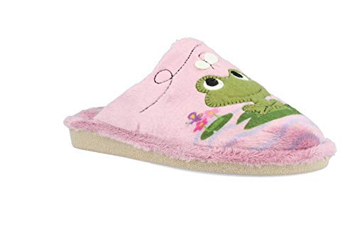 Garzón - Zapatillas de Casa Mujer Parquet Rana - Malva, 38