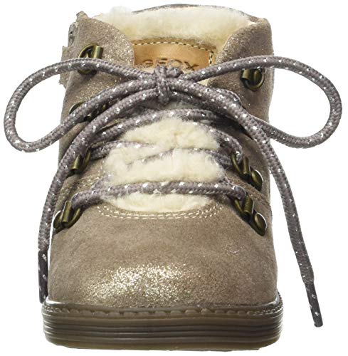 GEOX B HYNDE GIRL D SMOKE GREY Baby Girls' Booties Hiking size 23(EU)