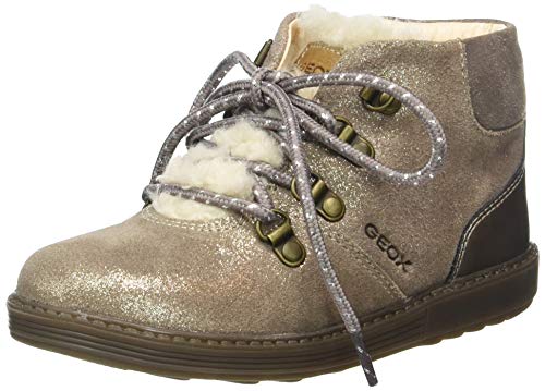 GEOX B HYNDE GIRL D SMOKE GREY Baby Girls' Booties Hiking size 23(EU)