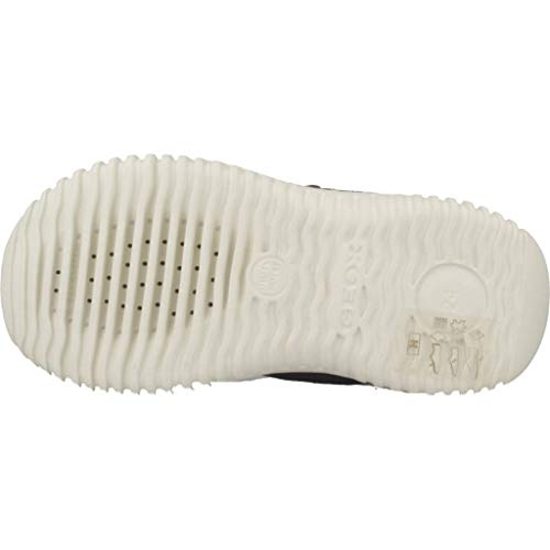 Geox B Waviness Boy A, Zapatillas, Azul (Navy/Lime C0749), 27 EU