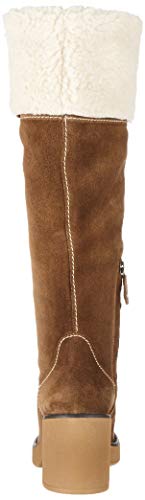 Geox D ADRYA Mid B, Botas Altas Mujer, Beige (Tobacco/Cream Cr65k), 40 EU