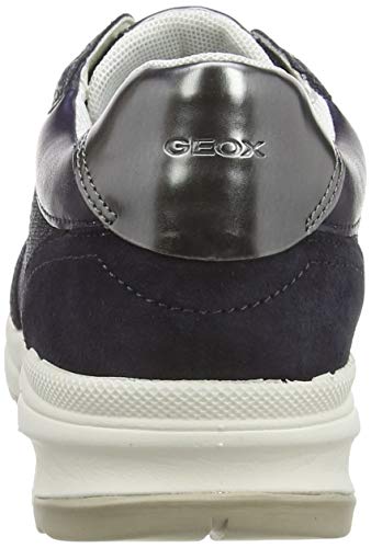 Geox D AIRELL A, Zapatillas Mujer, Azul (Navy C4002), 39 EU
