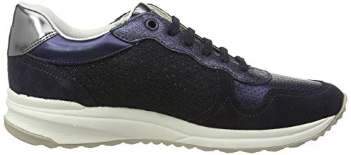 Geox D AIRELL A, Zapatillas Mujer, Azul (Navy C4002), 41 EU