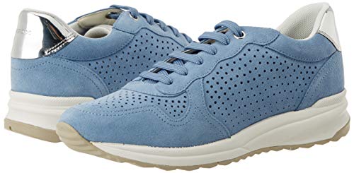 Geox D AIRELL B, Zapatillas, Azul (Lt Blue C4003), 35 EU