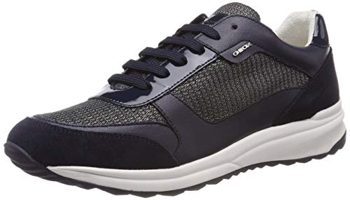 Geox D AIRELL C, Zapatillas Mujer, Blue (Navy C4002), 36 EU