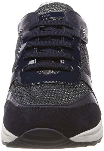 Geox D AIRELL C, Zapatillas Mujer, Blue (Navy C4002), 36 EU