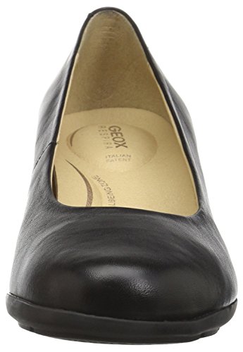 Geox D ANNYA Mid B, Zapatos de Tacón Mujer, Negro (Black), 36 EU