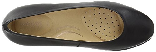 Geox D ANNYA Mid B, Zapatos de Tacón Mujer, Negro (Black), 37 EU