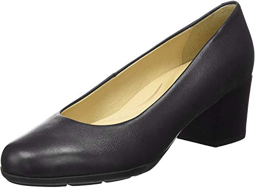 Geox D ANNYA Mid B, Zapatos de Tacón Mujer, Negro (Black), 37 EU