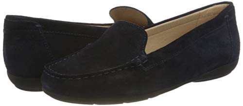Geox D ANNYTAH Moc A, Moccasin Mujer, Azul Marino, 38 EU