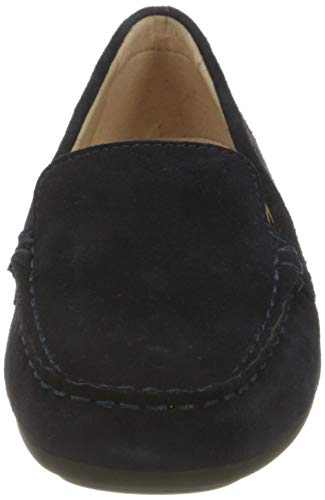 Geox D ANNYTAH Moc A, Moccasin Mujer, Azul Marino, 42 EU