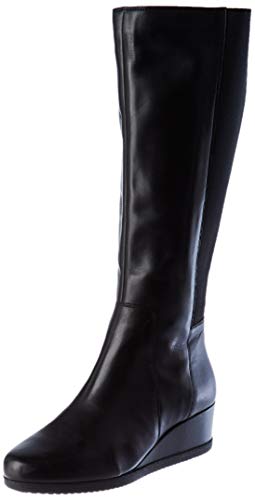 GEOX D ANYLLA WEDGE I BLACK Women's Boots Classic size 39(EU)