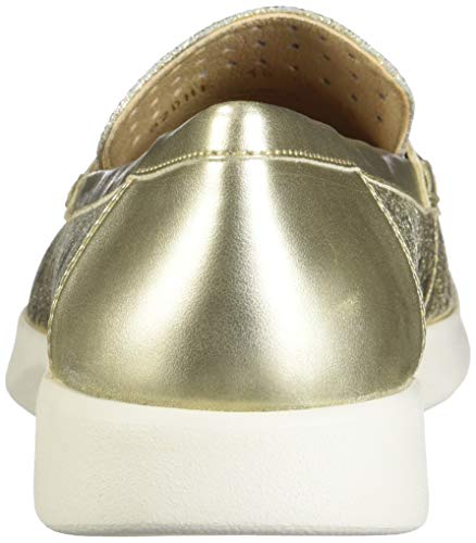 Geox D ARJOLA E, Mocasines Mujer, Dorado (Gold C2005), 36 EU