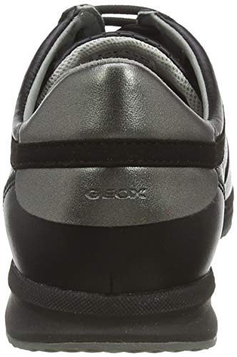 Geox D Avery C, Zapatillas Mujer, Negro (Black C9999), 40 EU