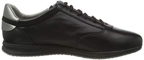 Geox D Avery C, Zapatillas Mujer, Negro (Black C9999), 40 EU