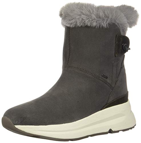 Geox D Backsie B ABX C, Botas de Nieve Mujer, Beige (Chestnut C6004), 38 EU
