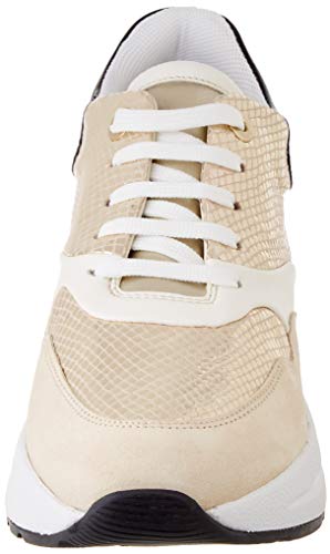 Geox D BACKSIE C, Zapatillas Mujer, Arena Dorada, 36 EU