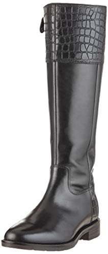 Geox D BETTANIE E, Botas Altas Mujer, Negro (Black C9999), 35 EU