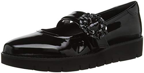 Geox D Blenda A, Bailarinas Mujer, Black (Black C9999), 39 EU
