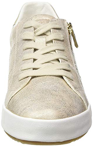 Geox D BLOMIEE A, Zapatillas Mujer, Lt Gold, 38 EU